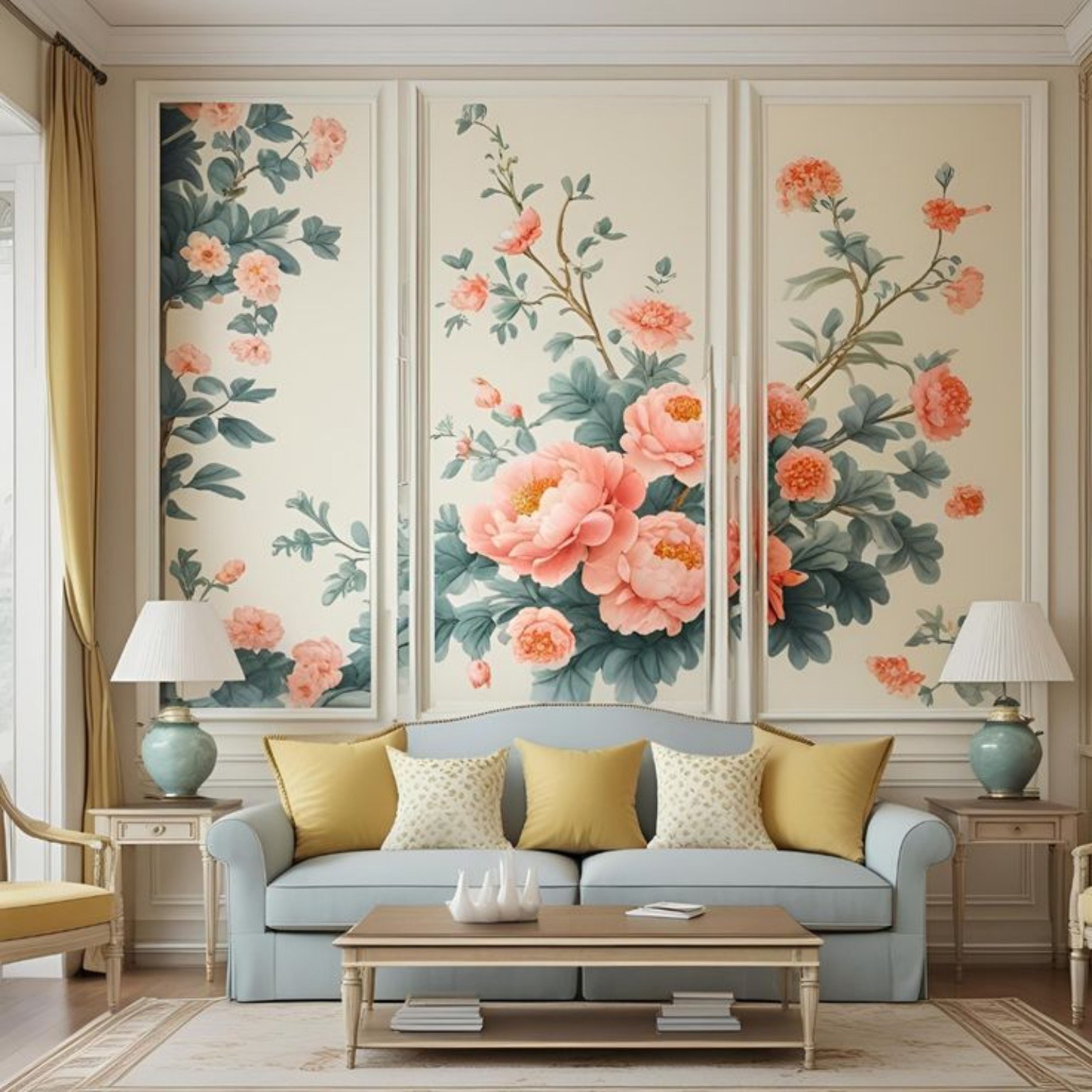Blossom Lounge wallpaper
